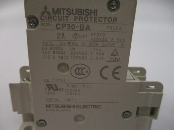 MITSUBISHI CP30-BA-2P-2A 250VAC 2A NSNP