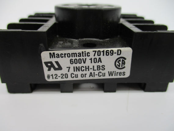 MACROMATIC 70169-D 600V 10A NSNP