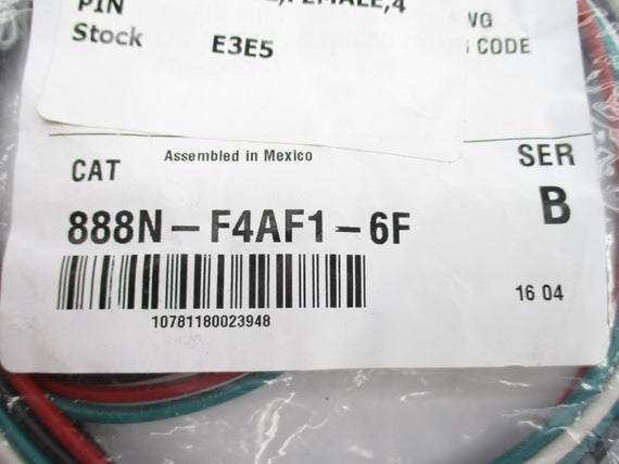 ALLEN BRADLEY 888N-F4AF1-6F SER. B 600VAC/DC 10A NSMP