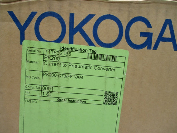 YOKOGAWA PK200-C73/FF1/AM 4-20VDC 20PSI NSMP