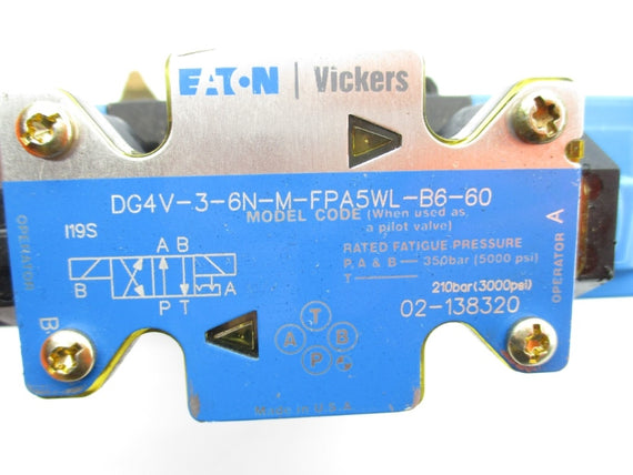 EATON VICKERS DG5V8HR2N2EMFPA5WLB10 110/120V 3000PSI NSNP