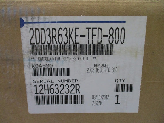 COPELAND DISCUS 2DD3R63KE-TFD-800 460V 60.0A NSMP