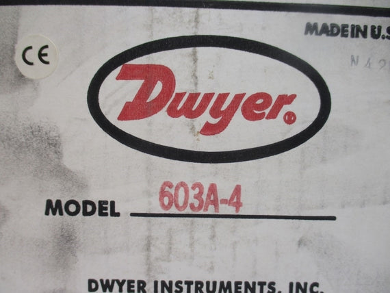 DWYER 603A-4 35PSI 0-5" NSMP