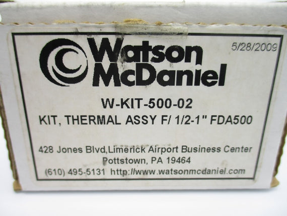 WATSON MCDANIEL W-KIT-500-02 NSMP