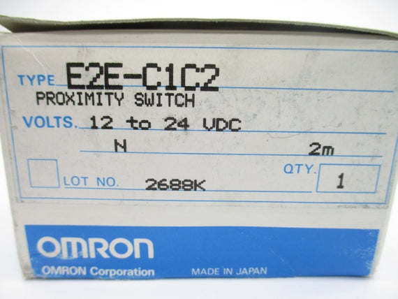 OMRON E2E-C1C2 12-24VDC NSMP