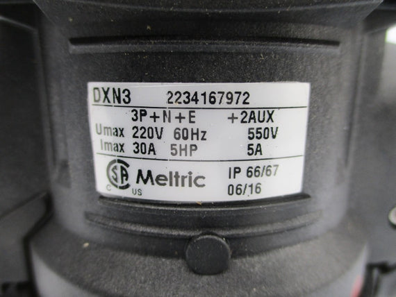 MELTRIC DXN3 22-34167-972 120/208VAC 30A NSMP