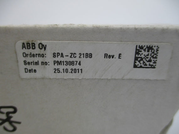 ABB SPA-ZC21BB NSMP