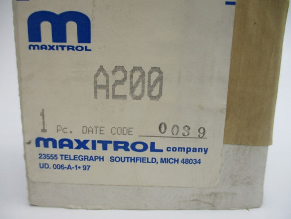 MAXITROL A200 NSMP