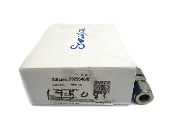 SWAGELOK SS-810-6 (PKG OF 16) NSMP