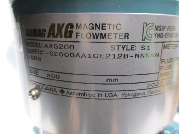 YOKOGAWA AXG200-GE000AA1CE212B-NNNNN/GRN -10'-+180'C NSNP