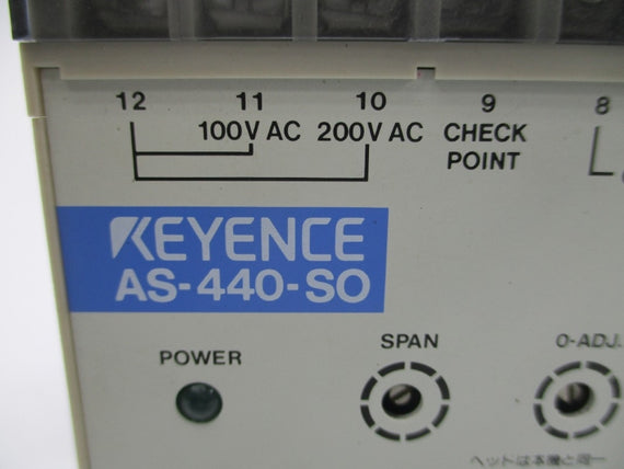 KEYENCE AS-440-SO 100-200VAC NSNP