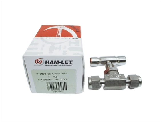 HAM LET H-300U-SS-L-R-1/4-M 9AB 5000PSI NSMP