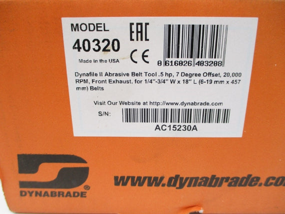 DYNABRADE 40320 NSMP