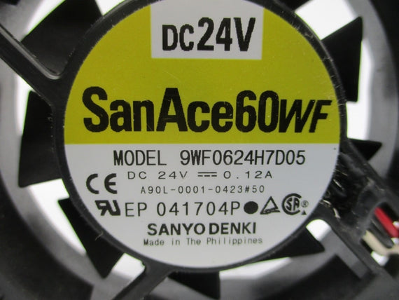 SANYO DENKI 9WF0624H7D05 24VDC 0.12A NSNP