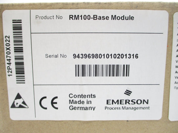 EMERSON RM100-BASE 100-240VAC 0.4-0.2A NSMP