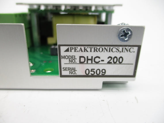 PEAKTRONICS DHC-200 117VAC NSNP