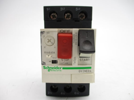 SCHNEIDER ELECTRIC GV2ME04 0.4-0.63A NSNP