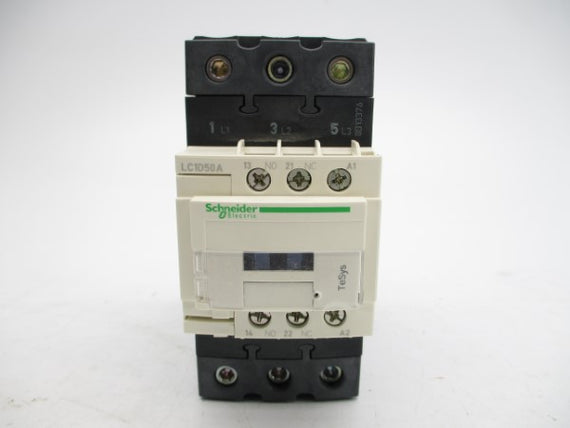 SCHNEIDER ELECTRIC LC1D50AG7 120VAC 50A NSMP