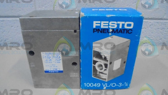 FESTO 10049 VL/O-3-3/4 * NEW IN BOX *