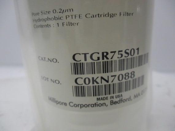 MILLIPORE CTGR75S01 CARTRIDGE FILTER * NEW IN BOX *