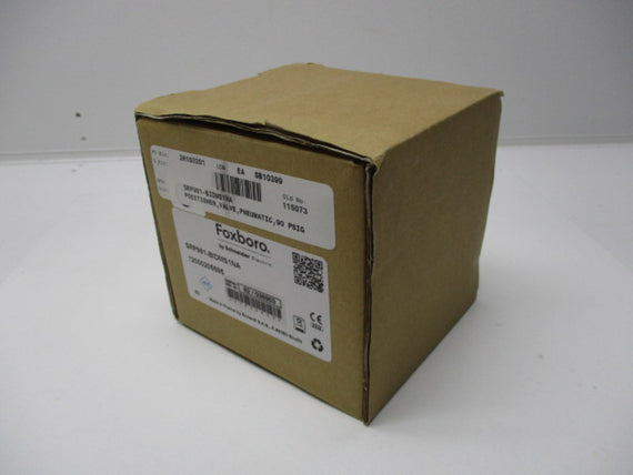 FOXBORO SRP981-BIDMS1NA VALVE POSITIONER * NEW IN BOX *