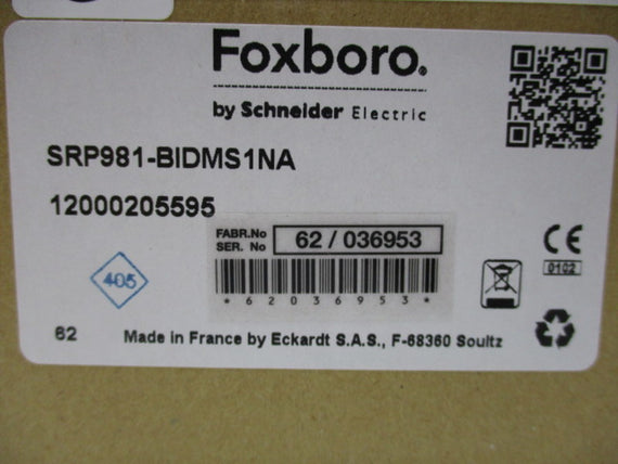 FOXBORO SRP981-BIDMS1NA VALVE POSITIONER * NEW IN BOX *