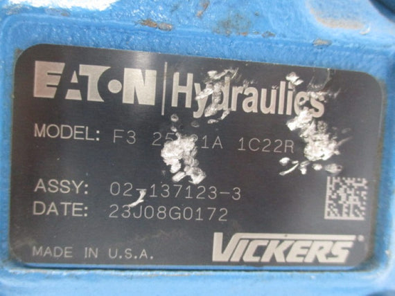 VICKERS 02-137123-3 (F3-25V21A-1C22R) NSNP