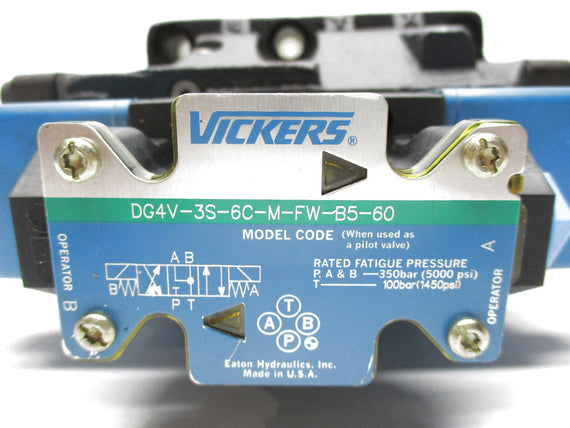 VICKERS 02-128013 (AS PICTURED) UNMP