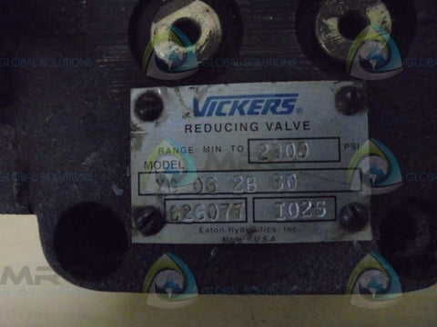 VICKERS  XG062B30  REDUCING VALVE  * NEW NO BOX *