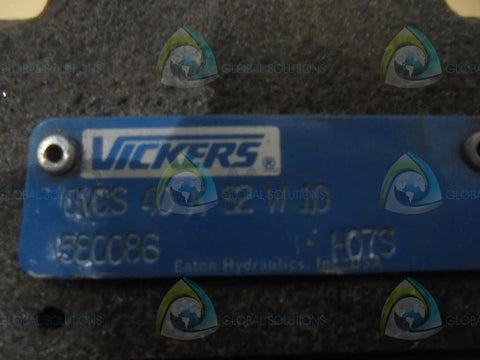 VICKERS  CVCS40AS2W10 CARTRIDGE VALVE COVER * NEW NO BOX *