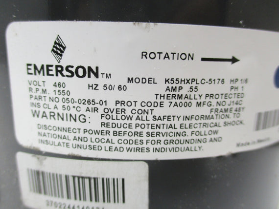 EMERSON K55HXPLC-5176 NSMP