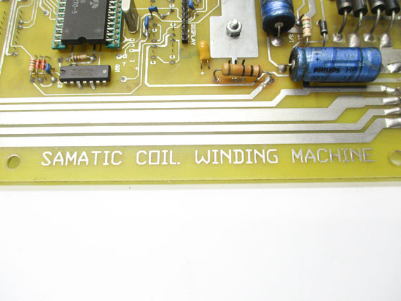 SAMATIC COIL WINDING MACHINE 030619 UNMP