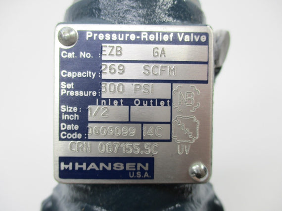 HANSEN EZB/300 300PSI NSMP