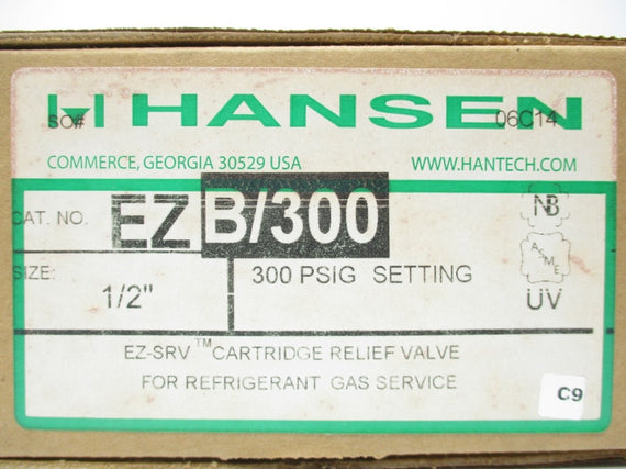 HANSEN EZB/300 300PSI NSMP