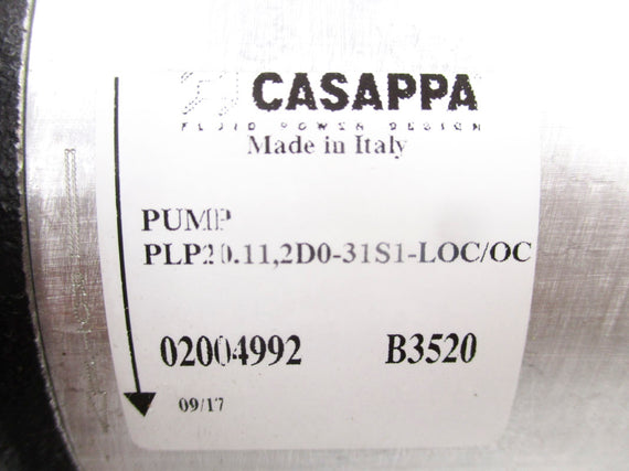 CASAPPA PLP20.11,2D0-31S1-LOC/OC NSNP