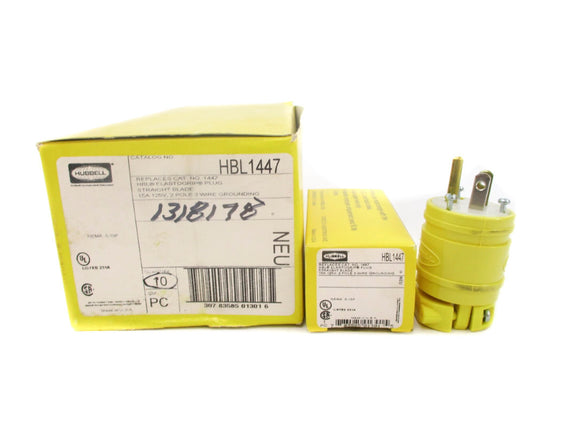 HUBBELL HBL1447 125V 15A (PKG OF 10) NSMP