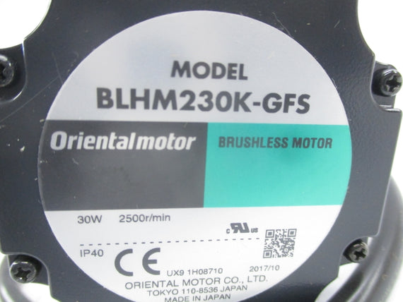 ORIENTAL MOTOR BLH230K-30 NSMP