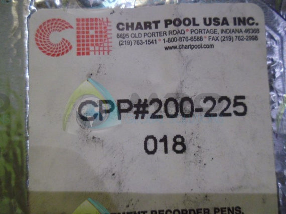 CHART CPP#200-225 RECORDER PENS *NEW IN ORIGINAL PACKAGE*