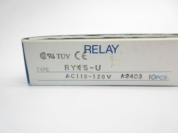 IDEC RY4S-U 110-120VAC (PKG OF 10) NSMP