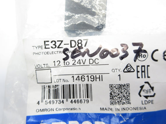 OMRON E3Z-D87 12-24VDC NSMP