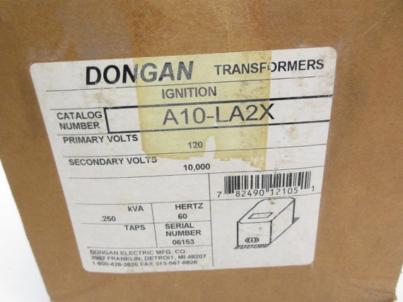 DONGAN A10-LA2X 120V 250A NSMP