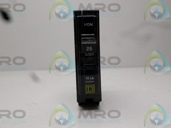 SQUARE D QO125 CIRCUIT BREAKER 25A 120/240V * NEW NO BOX *