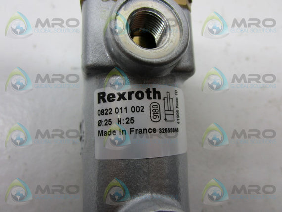 REXROTH 0822011002 COMPRESSED AIR CYLINDER * NEW NO BOX*