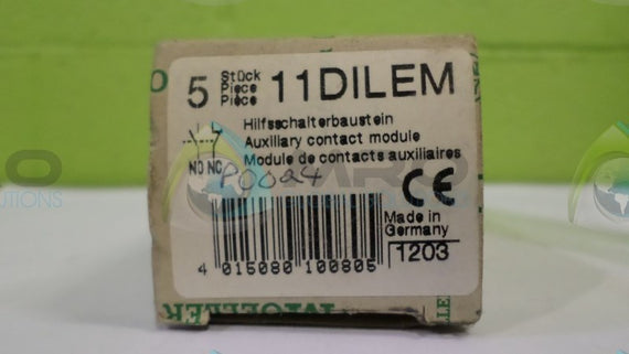 (LOT OF 5) MOELLER 11DILEM  AUX. CONTROL MODULE * NEW IN BOX *