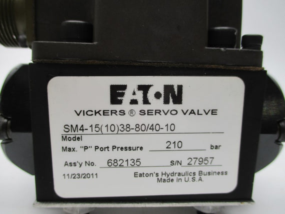 EATON VICKERS SM4-15(10)38-80/40-10 NSNP