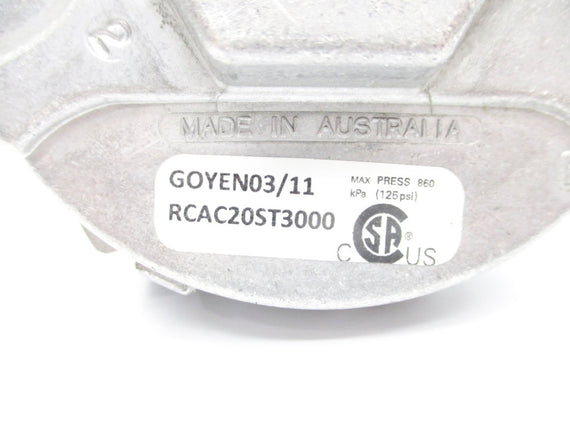 GOYEN RCAC20ST3000 125PSI NSNP