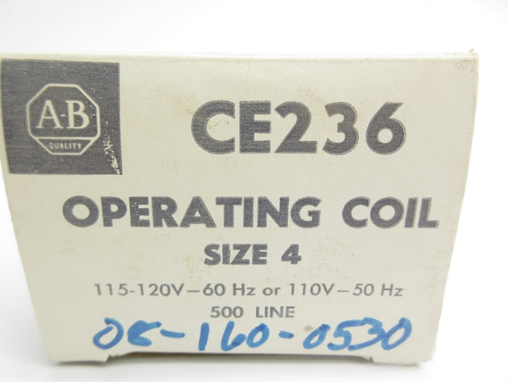 ALLEN BRADLEY CE236 120V (WH) NSMP