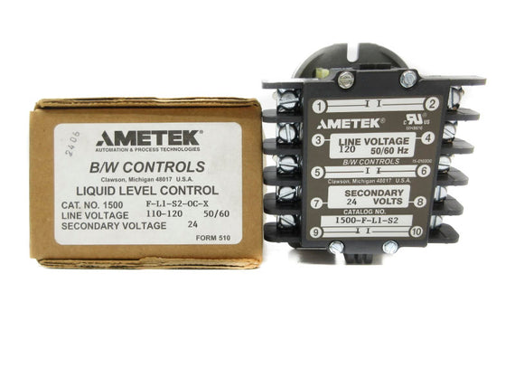 AMETEK 1500F-L1-S2-OC-X 110/120V NSMP