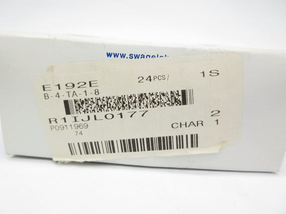 SWAGELOK B-4-TA-1-8 (PKG OF 24) NSMP