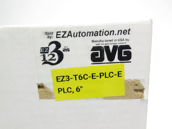 EZ AUTOMATION EZ3-T6C-E-PLC-E 6" NSMP